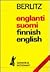 Englanti-Suomi, Suomi-Englanti Sanakirja/English-Finnish, Finnish-English Dictionary (Berlitz Pocket Dictionaries)