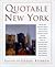 Quotable New York by Gregg Stebben