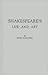 Shakespeare's Life and Art