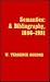Semantics: A Bibliography, ...
