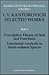 L V Kantorovich (Classics of Soviet Mathematics) Part I and II