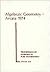 Algebraic geometry, Arcata 1974: (Proceedings of symposia in pure mathematics)