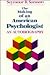 The Making of an American Psychologist: An Autobiography (JOSSEY BASS SOCIAL AND BEHAVIORAL SCIENCE SERIES)