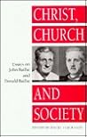 Christ Church and Society: Essays on John Baillie and D. Donald Baillie