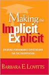 Making the Implicit Explicit: Creating Performance Expectations for the Dissertation Making the Implicit Explicit: Creating Performance Expectations for the Dissertation