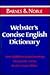 Webster's concise English dictionary