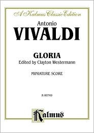 Gloria: Latin Language Edition, Miniature Score (Kalmus Edition) (Latin Edition)