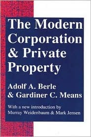 The Modern Corporation and Private Property (Paperback)