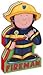 Fireman (Die Cut Kids)