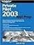 Private Pilot Test Prep_2003 Asa-Tp-P-03 with Book