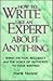 How to Write Like an Expert...