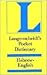 Langenscheidt's Pocket Hebrew Dictionary by Langenscheidt