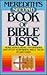 Meredith's Second Book of Bible Lists