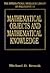 Mathematical Objects and Mathematical Knowledge by Michael D. Resnik