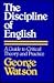 The Discipline of English: A Guide to Critical Theory and Practice