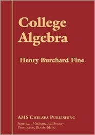 College Algebra (Ams Chelsea Publishing)