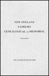 New England Families, Genealogical and Memorial: Third Series. Four Volumes (Paperback)