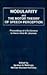 Modularity and the Motor theory of Speech Perception: Proceedings of A Conference To Honor Alvin M. Liberman