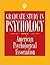 Graduate Study in Psycholog...