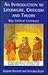 An Introduction to Literature, Criticism, and Theory: Key Critical Concepts