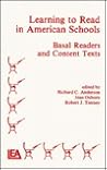 Learning to Read in American Schools: Basic Readers and Content Texts (Psychology of Reading and Reading Instruction Series)