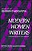 Modern Women Writers (Essential Bibliography of American Fiction)