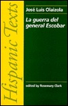 La guerra del general Escobar (Paperback)