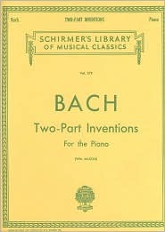 Bach Two-Part Inventions | Piano Sheet Music Songbook | #379 Schirmer’s Library of Musical Classics Vol. 379 | Early Advanced Piano Method for Students and Teachers (Paperback)