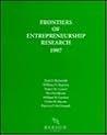 Frontiers of Entrepreneurship Research, 1997: Proceedings of the Seventeenth Annual Babson College Entrepreneurship Research Conference Frontiers of Entrepreneurship Research, 1997: Proceedings of the Seventeenth Annual Babson College Entrepreneurship Research Conference