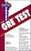 Barron's Pass Key to the GRE Test