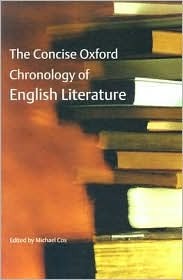 The Concise Oxford Chronology of English Literature (Paperback)