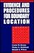 Evidence and Procedures for Boundary Location