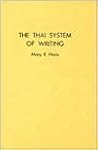 Thai System of Writing
