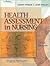 Health Assessment in Nursing by Janet R. Weber