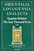 Egyptian Religion The Last Thousand Years: Studies dedicated to the memory of Jan Quaegebeur (Orientalia Lovaniensia Analecta)