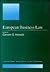 European Business Law by Geraint Howells