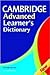 Cambridge Advanced Learner's Dictionary