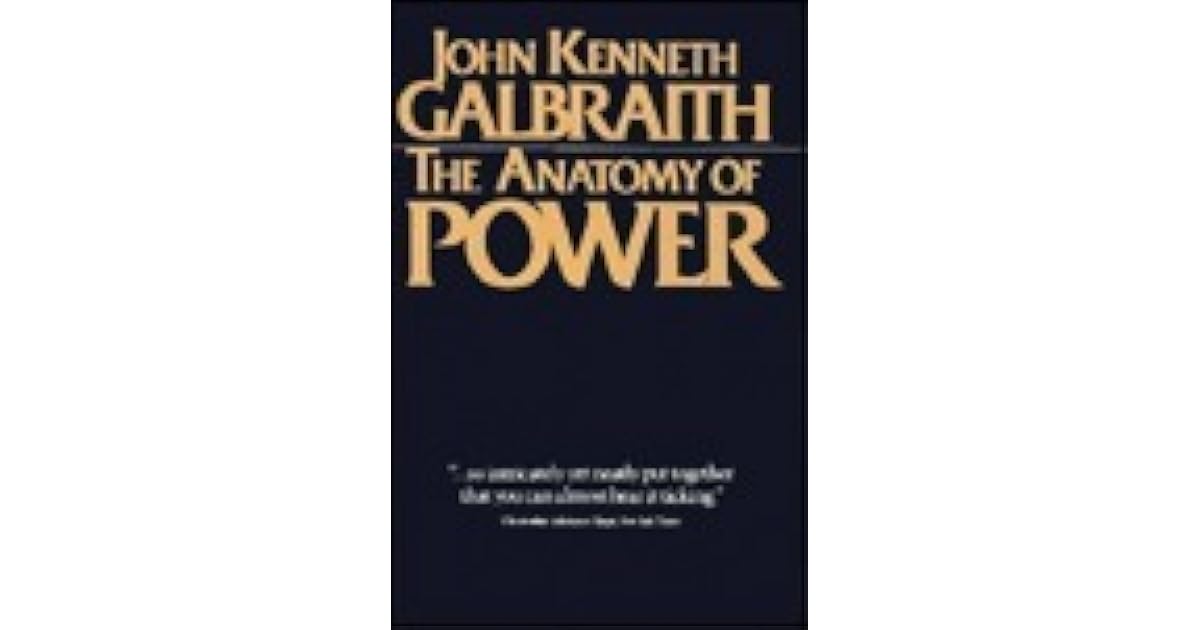 The Anatomy of Power by John Kenneth Galbraith