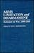 Arms Limitation and Disarmament: Restraints on War, 1899-1939