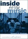 Inside Early Music: Conversations with Performers