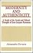 Modernity and Authenticity: A Study of the Social and Ethical Thought of Jean-Jacques Rousseau (Social Polit Thought (Dis))