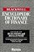 The Blackwell Encyclopedia of Management and Encyclopedic Dictionaries, The Blackwell Encyclopedic Dictionary of Finance