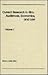 Current Research in Film: Audiences, Economics, and Law, Volume 1