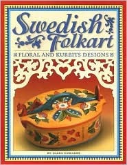 Swedish Folk Art: Floral and Kurbits Designs (Paperback)