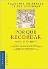 ¿Por qué Recordar? ¿Por qué Recordar?