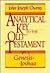 Analytical Key to the Old T...