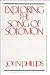 Exploring the Song of Solomon