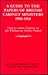 A Guide to the Papers of British Cabinet Ministers 1900-1964 by Cameron Hazlehurst