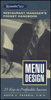 Menu Design: Restaurant Manager's Pocket Handbook Series (Nation's Restaurant News)