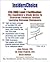 Insiderschoice to CFA 2006 Level I Certification by Jane Vessey